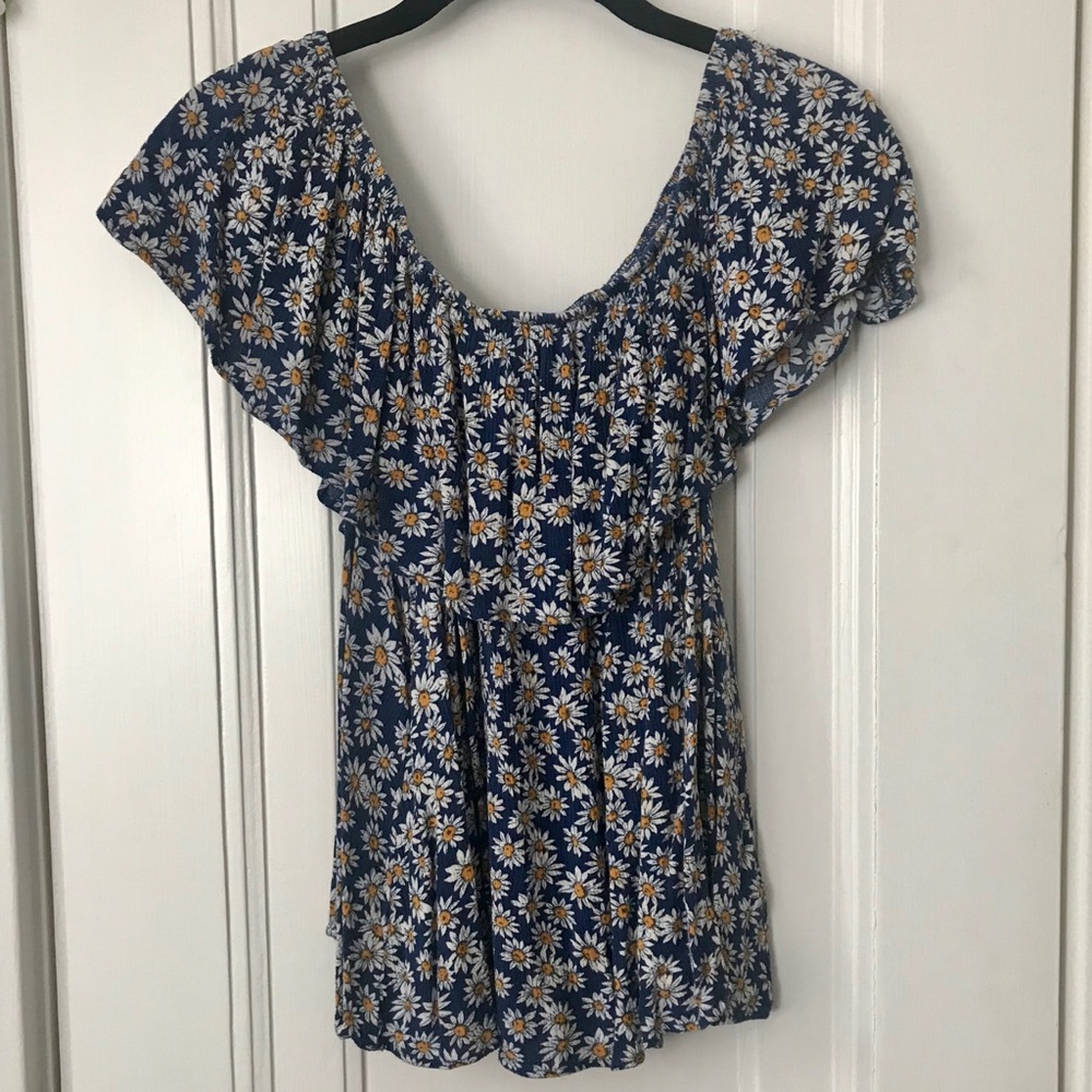 Forever 21+ Off the Shoulder Daisy Top | 1X